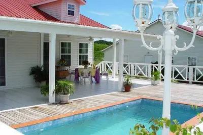 Spacieuse villa de 3 chambres avec piscine privée près English Harbour