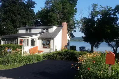 Image de Belle maison au bord du lac à Côme avec bateau et moteur inclus