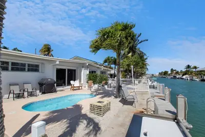Image de Shell Yeah🐚Canal Front, piscine privée et quai, véranda Lanai blindée