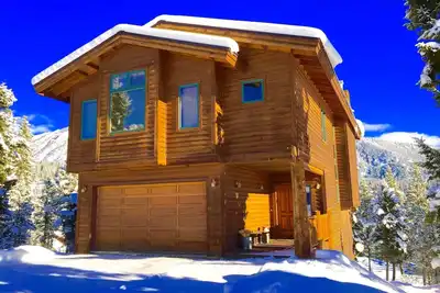 Image de Superbe maison haut de gamme de luxe avec vue panoramique sur Mtn et confidentialité, pour 6 personnes