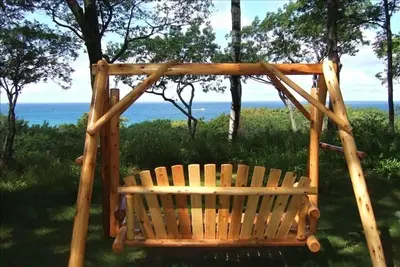 Image de Lake Michigan - Sunset View Cottage avec servitude pour l'accès au lac, Good Hart