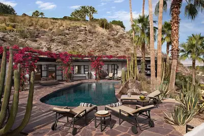 Image de Oasis du désert avec vue imprenable à 360 ° sur Palm Springs et les montagnes