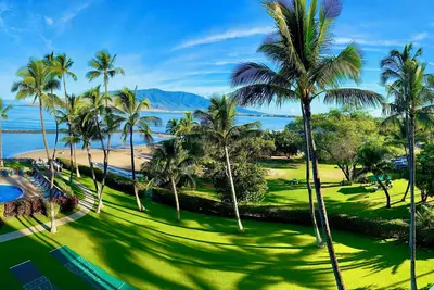 Image de 2Br / 2Ba, ** 6 personnes ** Accès direct à la plage **