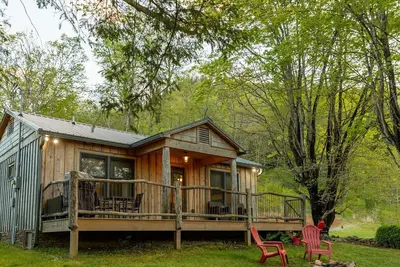 Image de Cottage de ferme de luxe, vues incroyables, bain à remous!