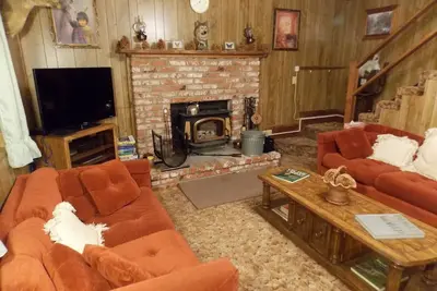 Image de Cozy Cabin In The Woods w / Wifi & Smart Tv - Dos à nat Forêt