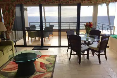Image de Luxueux condo Wailea Polo Beach Club au bord de l'océan, vue spectaculaire