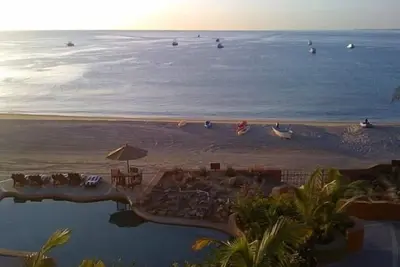 Image de Retraite familiale, levers de mer de Cortez, villa en bord de mer et bar de la piscine!