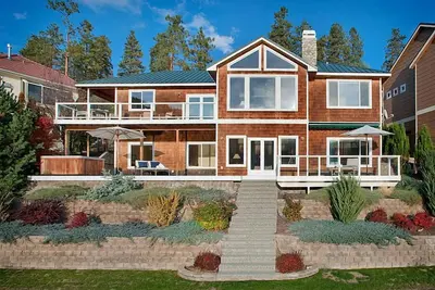 Image de Vue imprenable \/ Maison au bord de l'eau sur le lac Chelan