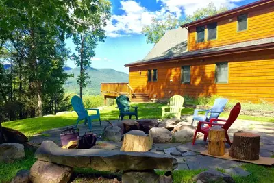 Image de Retraite montagne Woodstock, plus belle vue dans les Catskills! ! DÉTENDEZ-Vous! ! ! !