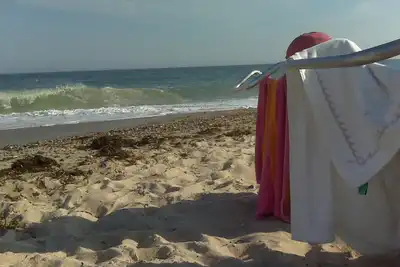 Image de Charmant chalet de plage avec accès en bateau et vue sur l'étang.
