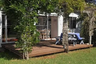 Image de Maison de plage sur le romarin