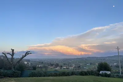 Image de Villa a Rimini - Une belle maison sur les collines avec une vue panoramique sur la mer