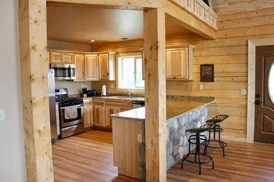 Image de Belle, toute sereine Log Cabin Lodge