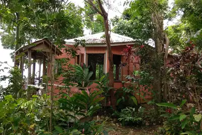 Cabines de style tropical avec vue sur l'océan