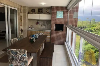 Image de São Lourenço Beach Condominium avec vue sur la mer pour tous les loisirs