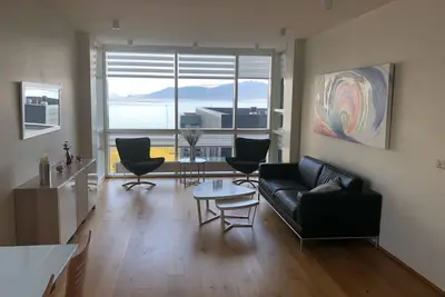 Image de Modern Luxury Appartement dans le centre de Reykjavik Avec Ocean View