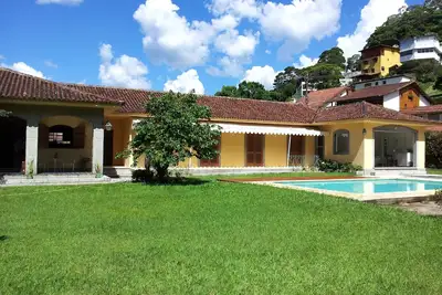 Image de À l'intérieur de Granja Comary: Plan au sol, Pas D'Escalier Nouvelle piscine gastronomique
