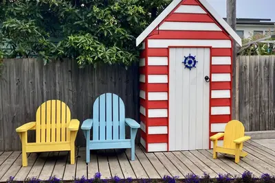 Image de En face de la plage sur l'Esplanade, cour sécurisée, très grand appartement