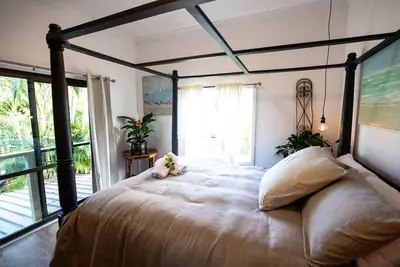 Image de Appartement 2 Chambres Loft Jardin, avec balcon donnant sur jardin tropical