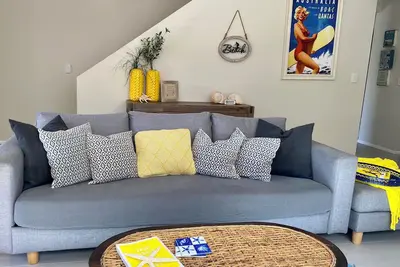 Image de Beachhouse on Seabrae - famille et animaux acceptés