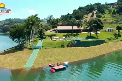 Image de Ferme Dans L'Eau à Igaratá, Piscine, Rampe pour Jet, réchaud caipira 12x s \/ Jur