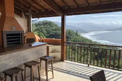 Image de Maison avec la meilleure vue d'Ubatuba