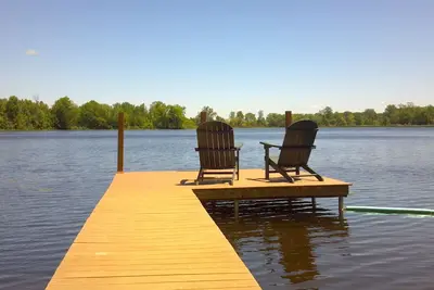 Image de Dayton Lake Cottages dans le sud-ouest du Michigan 6 acres 90 min Chgo près de New Buffalo