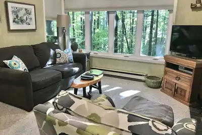 Image de Chic condo niché dans les dunes boisées du lac Mi