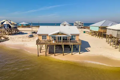 Sun Spot -Golf-front 4 Bed 3 Bath Beach House à quelques pas de l'eau