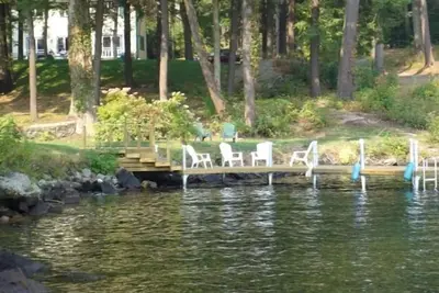 Image de Maison au bord du lac sur un domaine privé