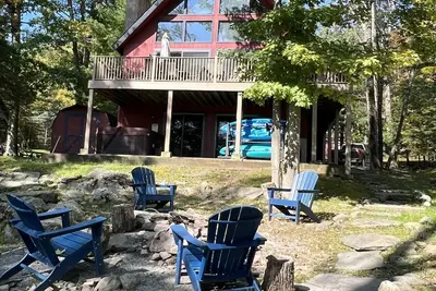 Image de Lake Wallenpaupack Lakefront w / Dock - 14 personnes