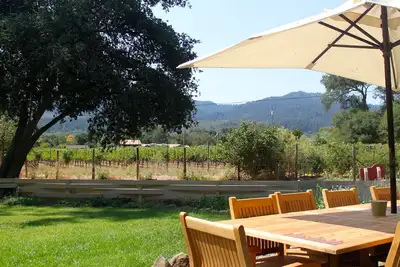 Image de Belle ferme au coeur de la vallée de Napa. Piscine et bain à remous