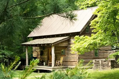 Image de Lake Eden Cabin - Élégance rustique au cœur des Blue Ridge Mountains