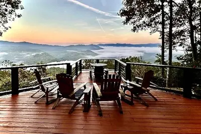 Image de Vues sur la montagne Et le lac-Jacuzzi-Rustic Chic Interior-Peaceful Privacy-WiFi