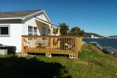 Image de magnifique chalet en bord de mer