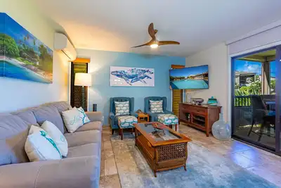 Image de Wailea Ekolu 703 / Beau rez-de-chaussée, véranda expansive, vue sur l'océan et air conditionné