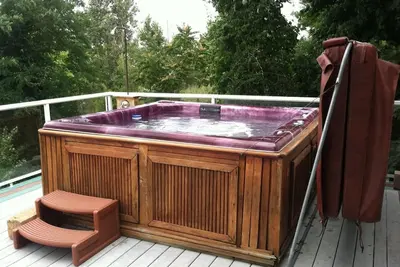 Image de Front de mer / bain à remous (toute l'année) Hammam / jacuzzi / animaux de compagnie / 2 nuits minimum / fauteuil roulant de plage