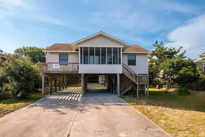 Image de 424 - Maison de location de Nags Head Cove avec accès à la piscine communautaire et terrasse grillagée