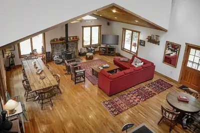 Image de Accueil De Ski Et De Vacances De Luxe Superbe - Hudson Valley, Woodstock, Hunter