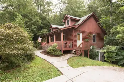 Image de Coq Ridge une cabine Sensational Get Away / près de Chimney Rock