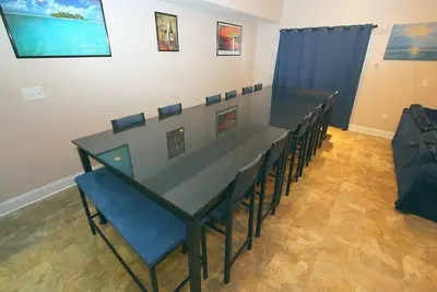 Villa 6 chambres avec océan bleu. 20 personnes. Myrtle Beach Villas Ii.