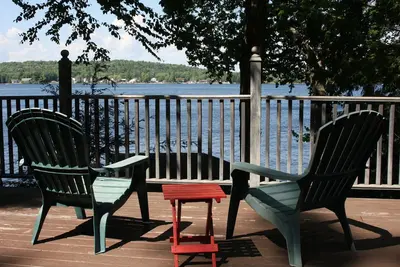 Image de poissons Adirondack lac House-, nager, vélo, randonnée, raquette. . . . . Relax
