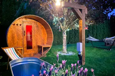 Image de Bain à remous, sauna, fauteuil de massage, à 1 minute de la télécabine