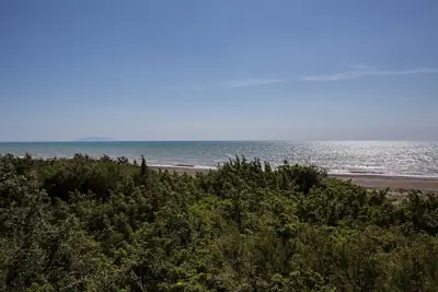 Image de un accès privé à la plage - Toscane