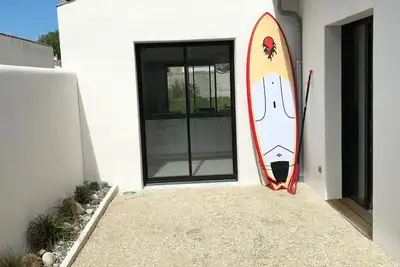 Maison d'architecte au Bois-Plage en Ré à 250 m de la plage du Pas des Boeufs