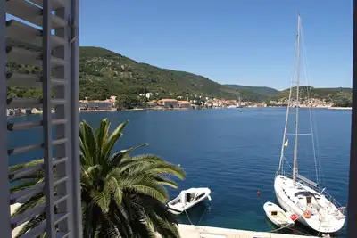 Image de Villa de luxe en bord de mer, vue imprenable sur mer et le port, sur l'île préservée de Vis