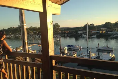 Image de Maison bassin d'Arcachon avec vue sur mer 8 à 10 personnes.