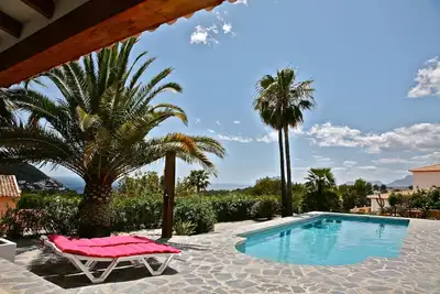 Image de Villa Paloma avec vue sur la mer Ă El Portet, Moraira