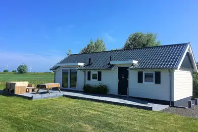 Image de Chalet de luxe pour 4 personnes à Kamperland, près de la plage et de la mer
