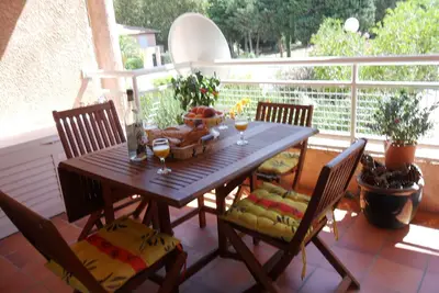 Image de 2 lits Appartement avec piscine et wifi St Cyprien Sud